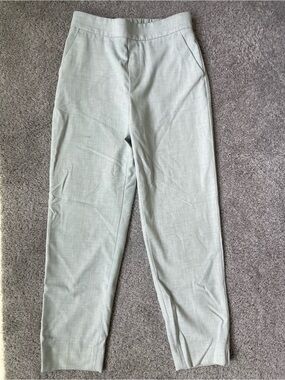 Banana Republic Light Gray Slim Tapered Chinos Hayden Pant